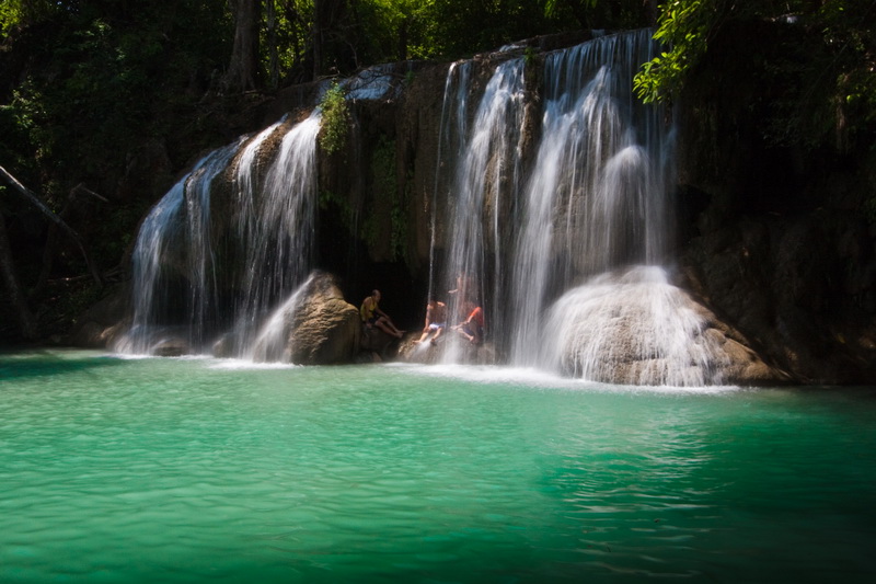 Thailand, Kanchanaburi, Excursion on the River Kwai